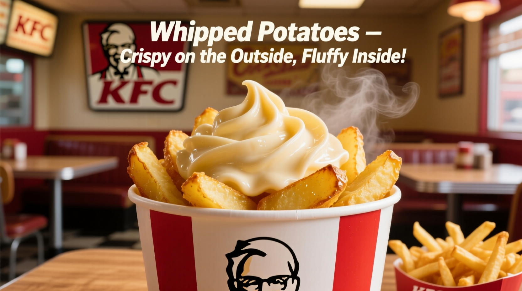 whipped potato kfc