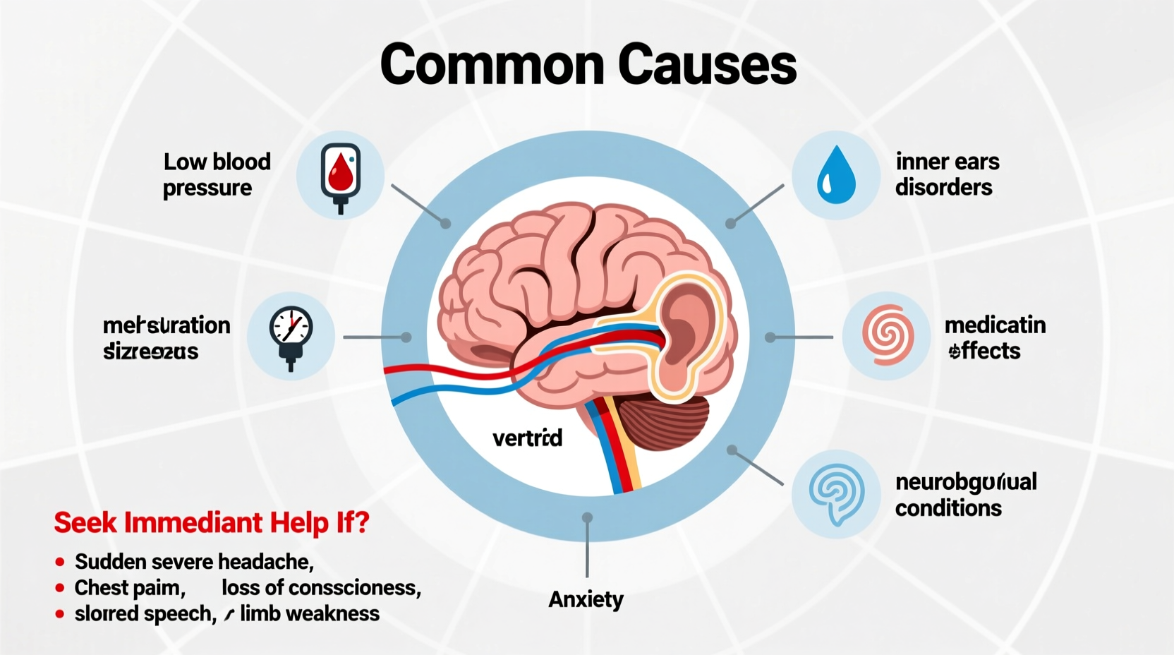 random dizziness common causes and when to seek help