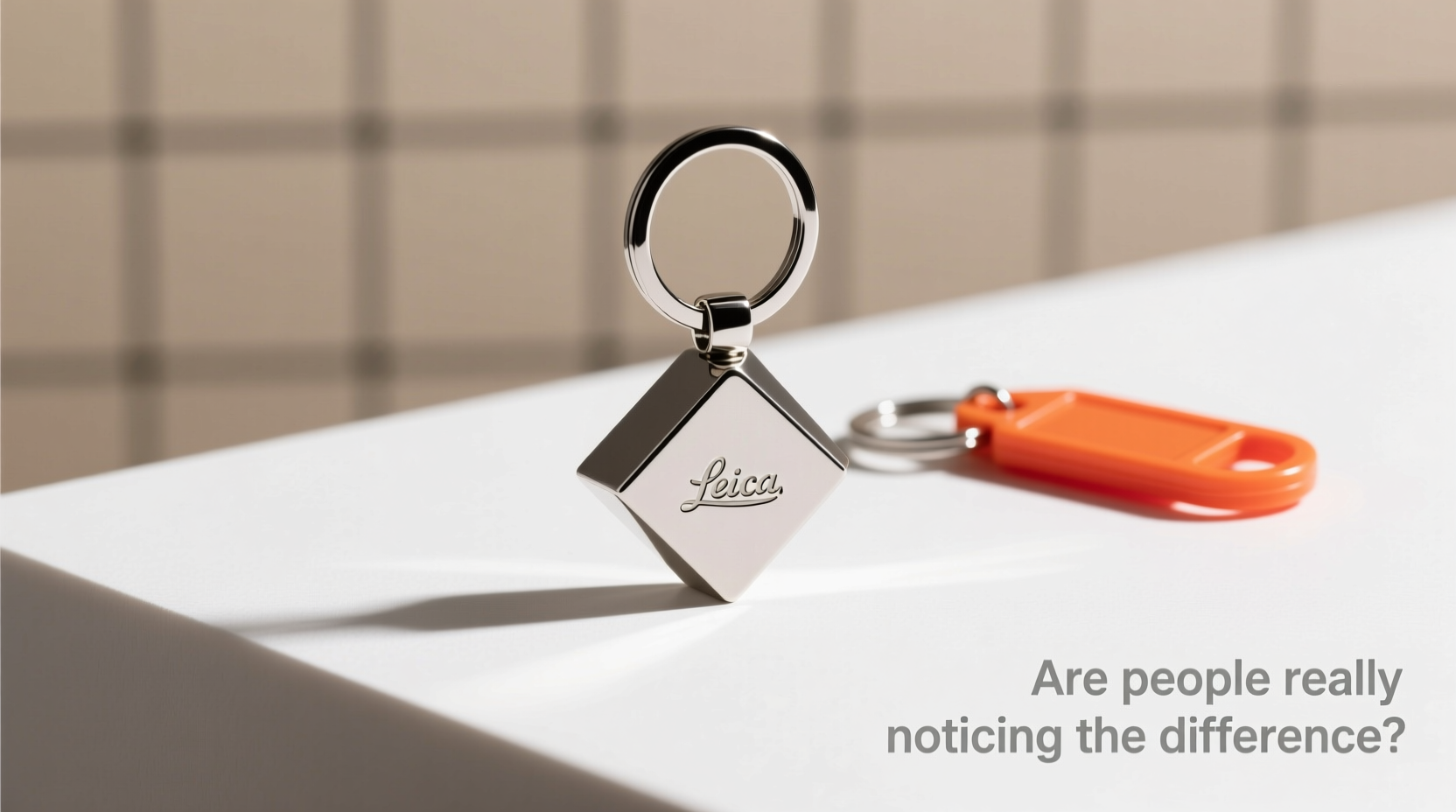 Designer Keychain Charm Vs Generic Are People Really Noticing The ...