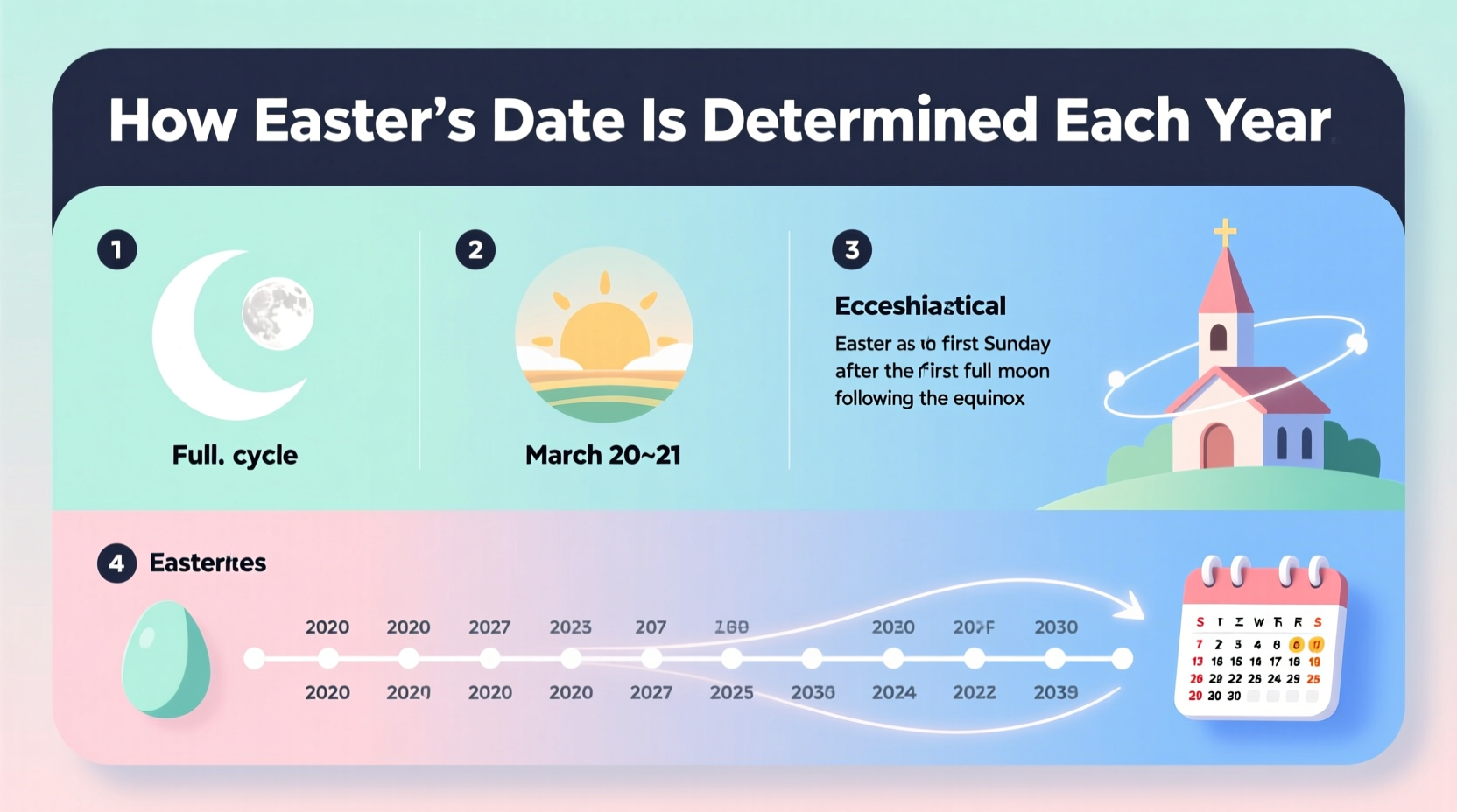 how do they decide which day is easter