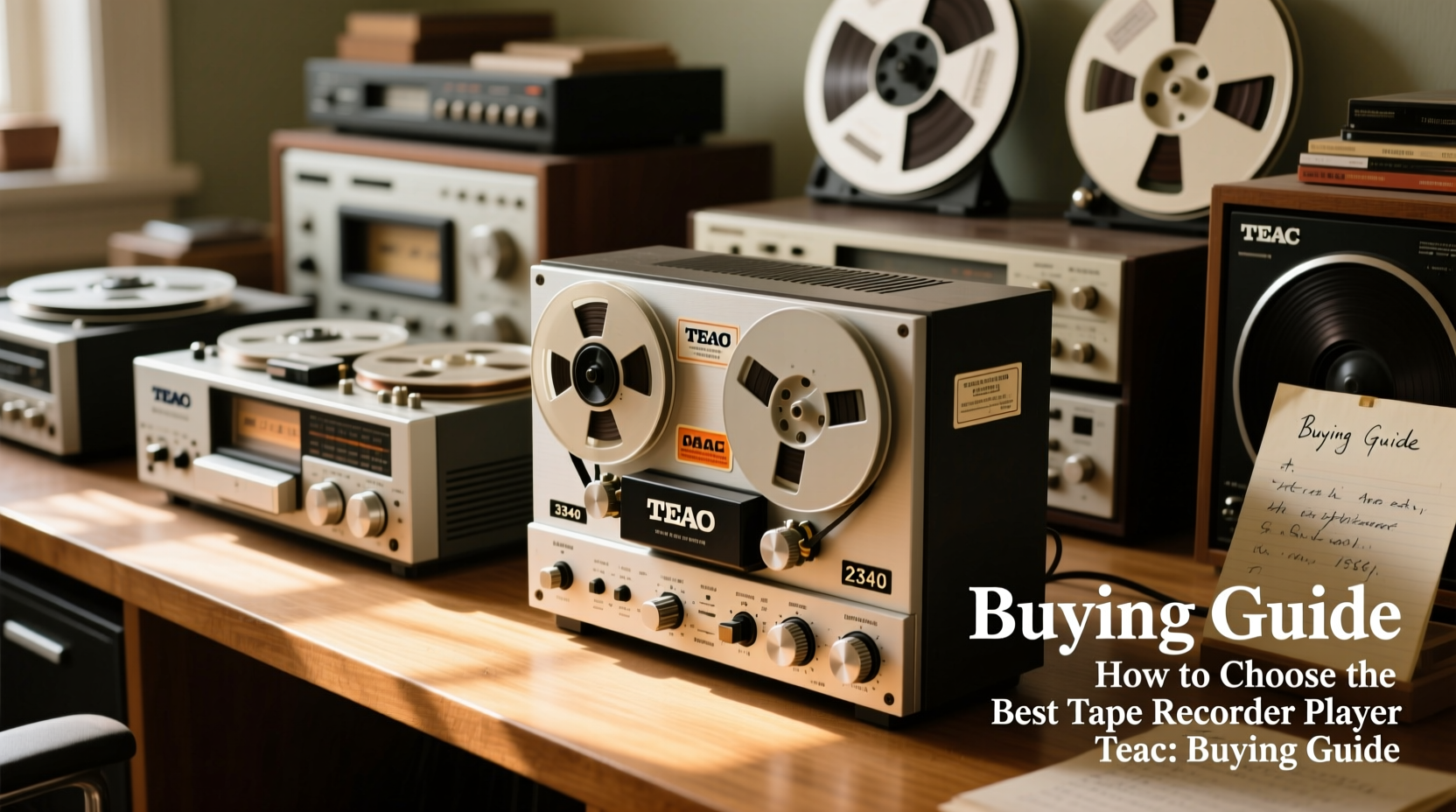 tape recorder player teac