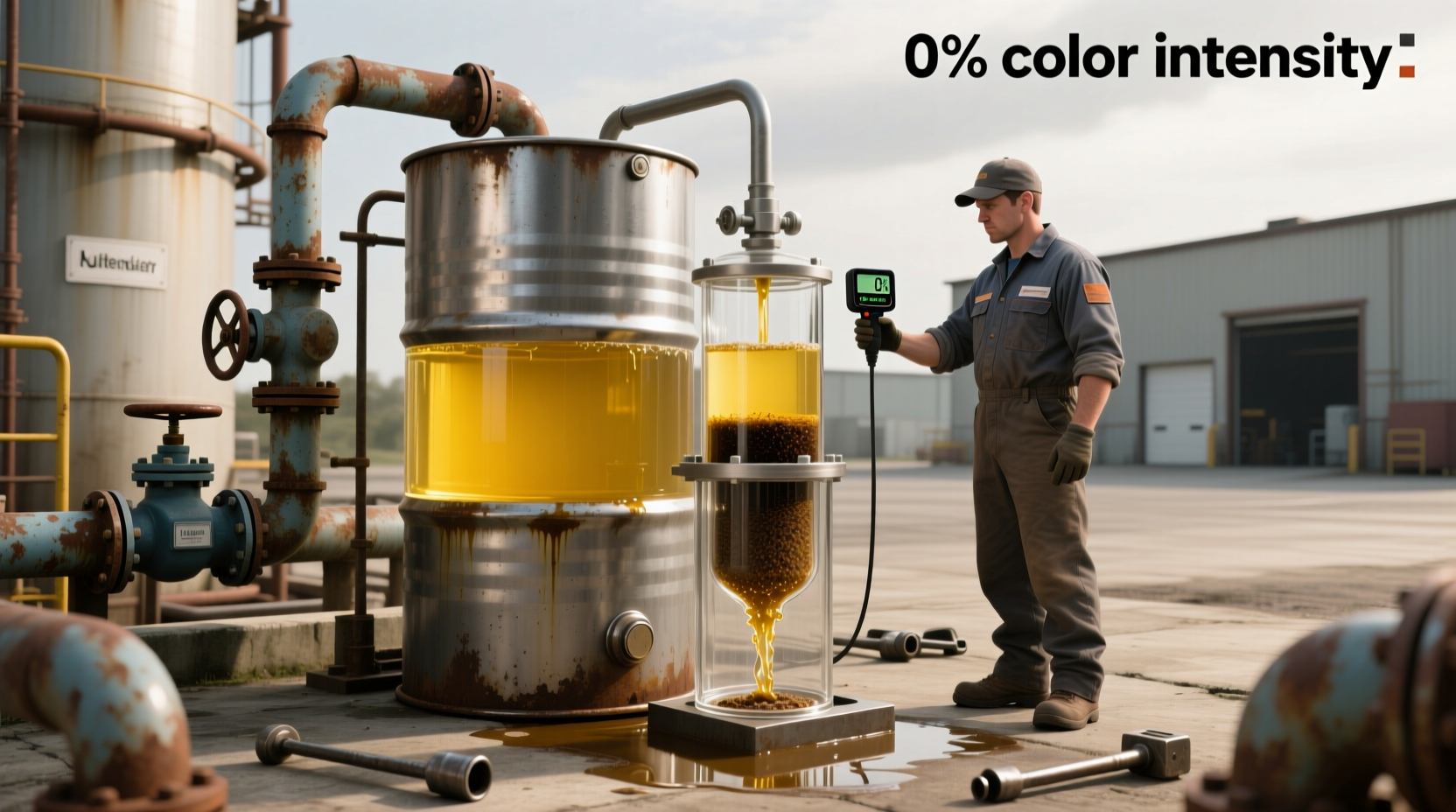 How to Choose Remove Color from Diesel, Will Diesel Ungel on Its Own?