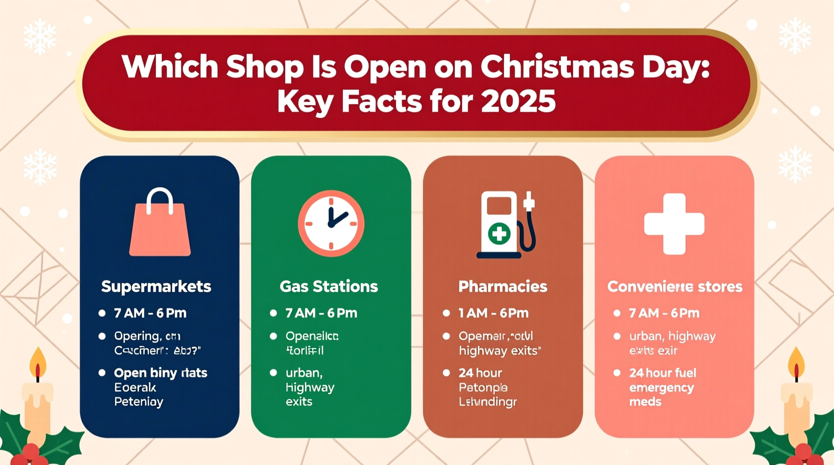 which shop is open on christmas day