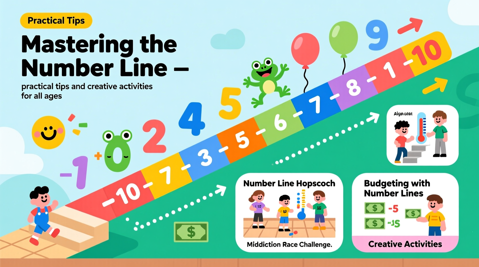 mastering how to use a number line practical tips and creative activities for all ages