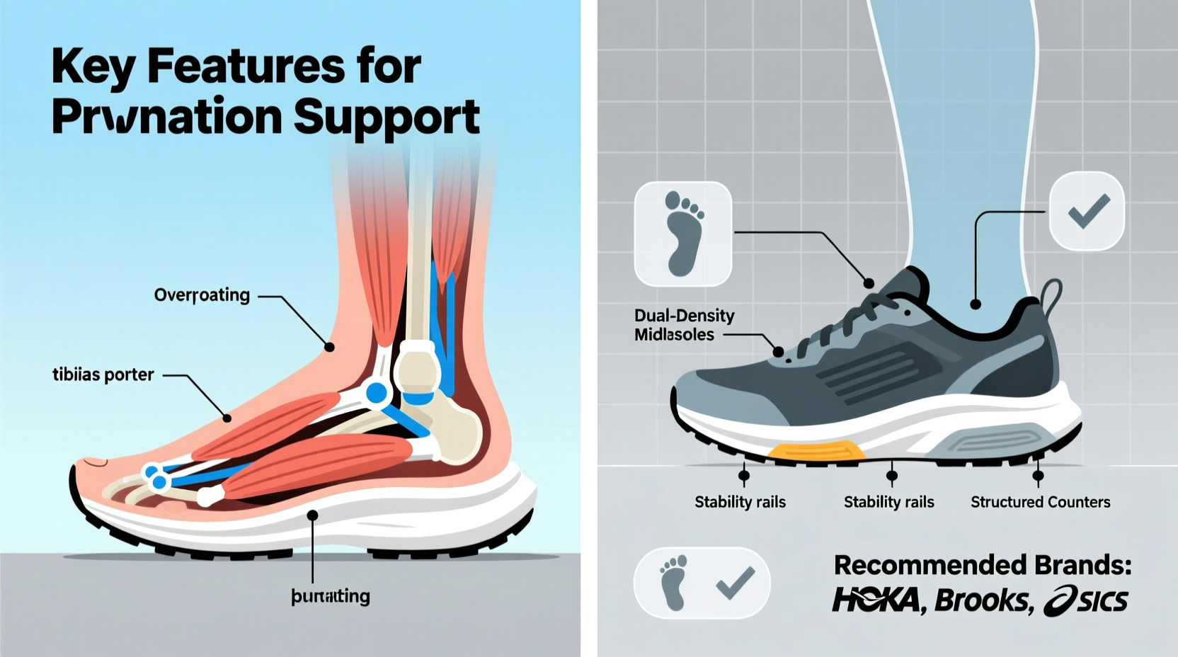 guide to finding the best shoes for pronation support and stability
