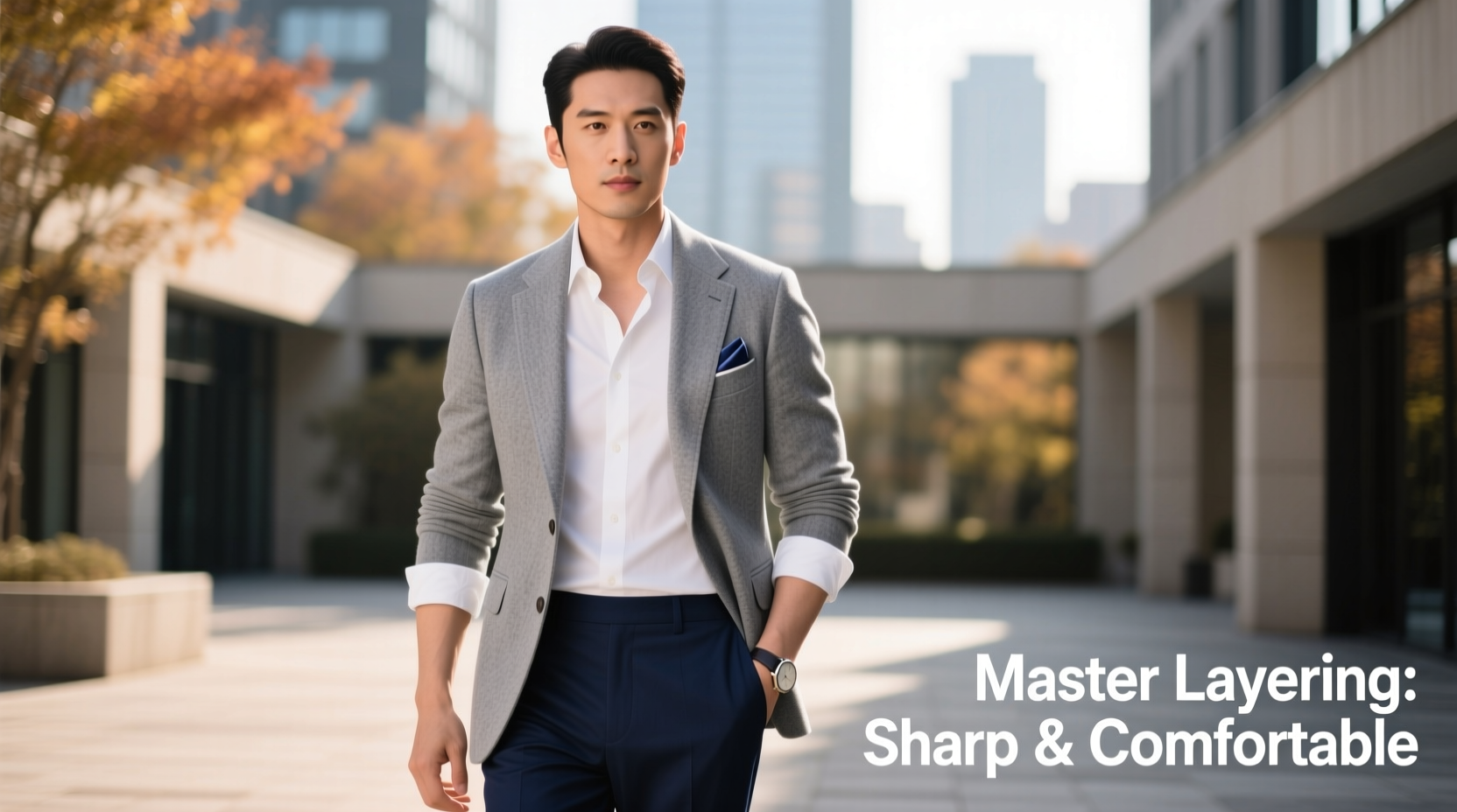 mastering layering with a thin suit jacket stylish tips for comfortable sharp looks