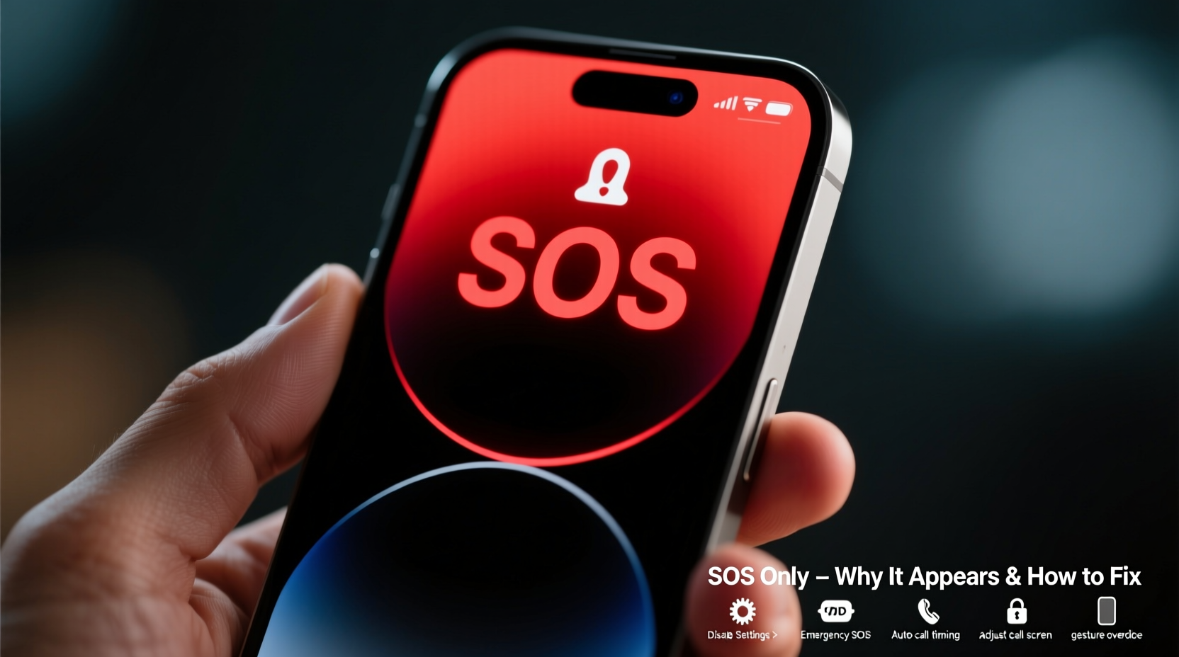 iphone sos only why it appears how to fix it 2