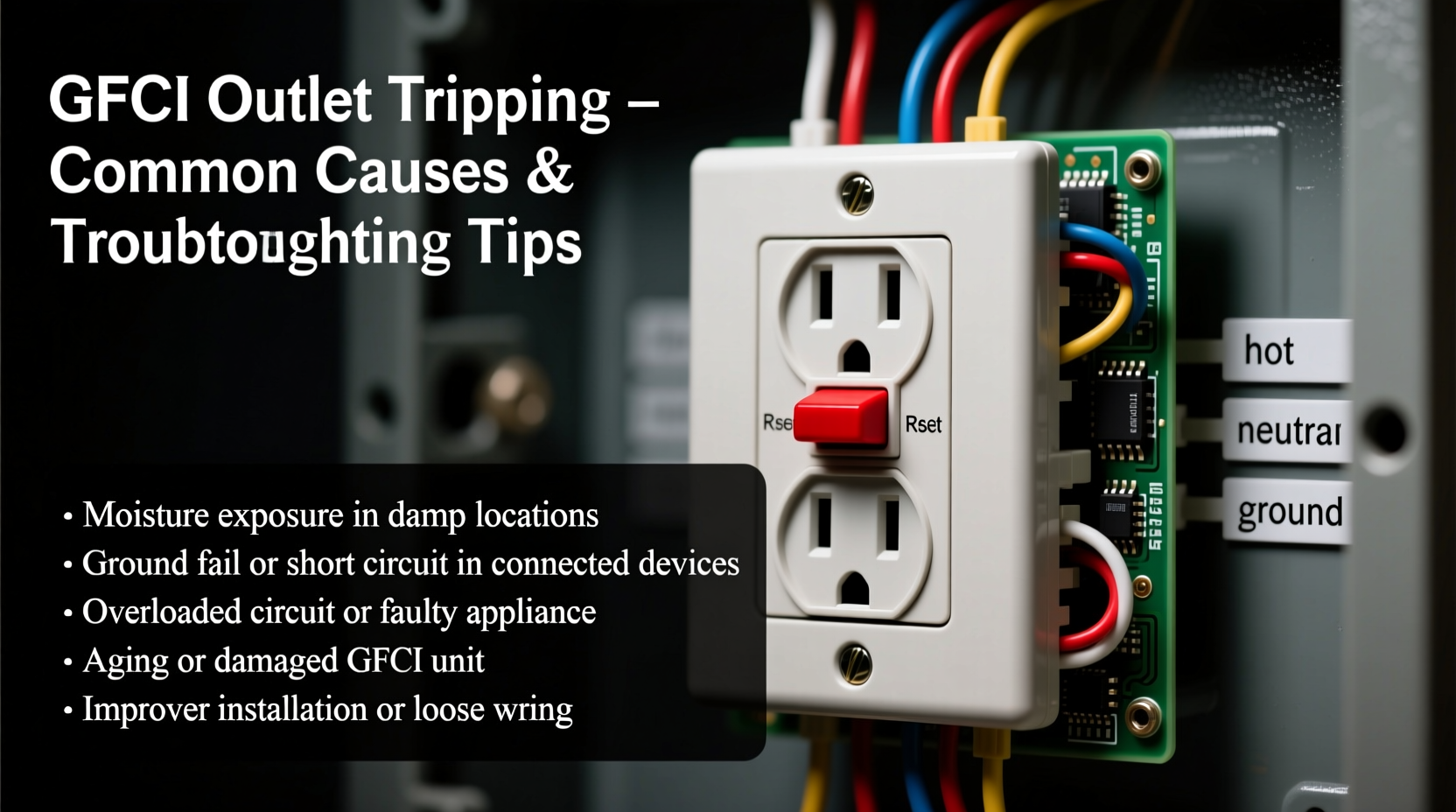 gfci outlet keeps tripping reasons troubleshooting tips 2