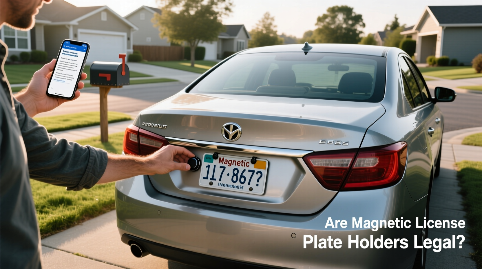 How to Choose a Magnetic License Plate Holder: Legal & Buying Guide