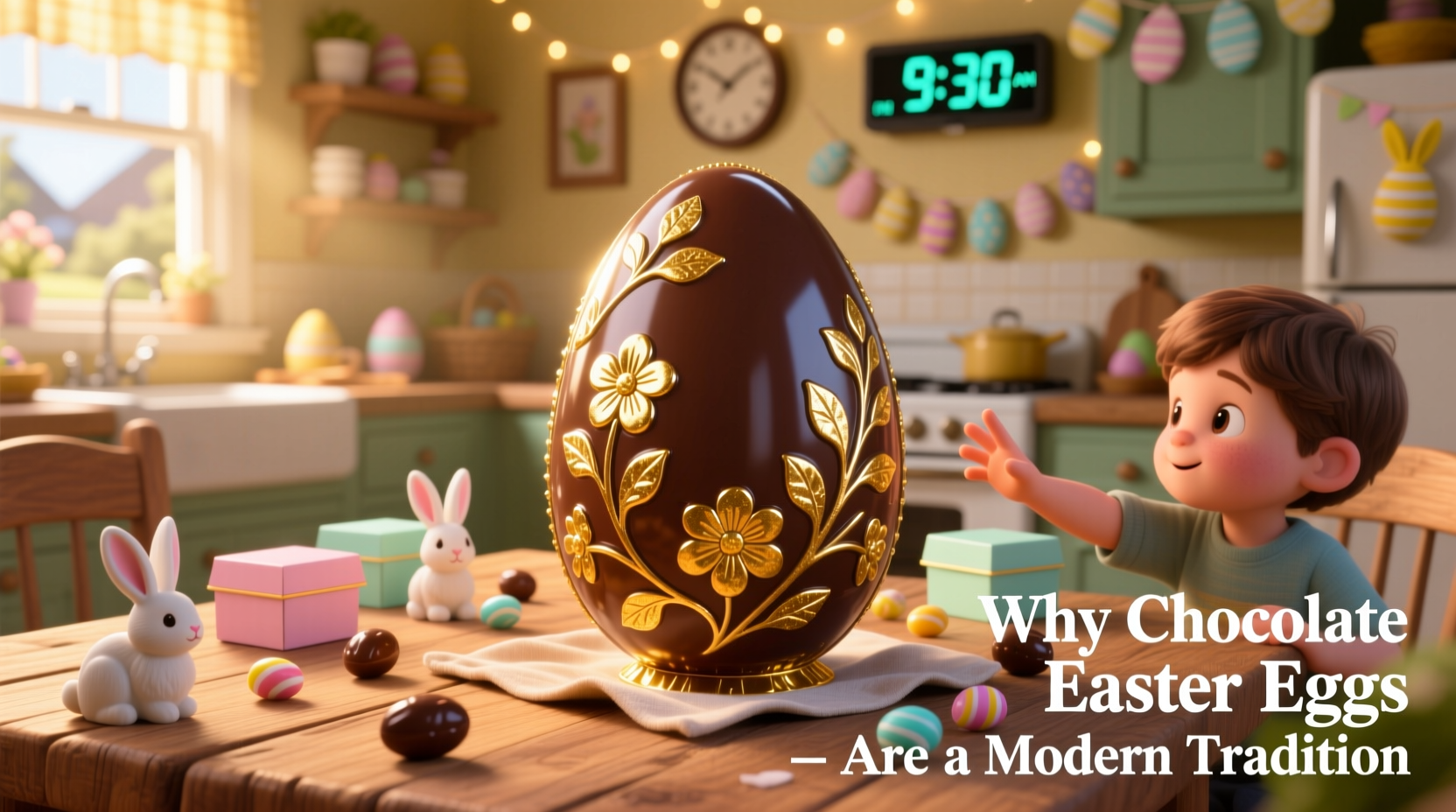 why chocolate easter eggs