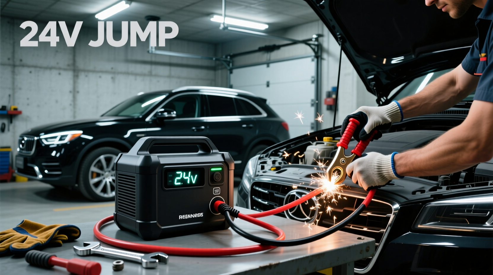 Can a 24V jump starter start a diesel truck? How to choose the right one