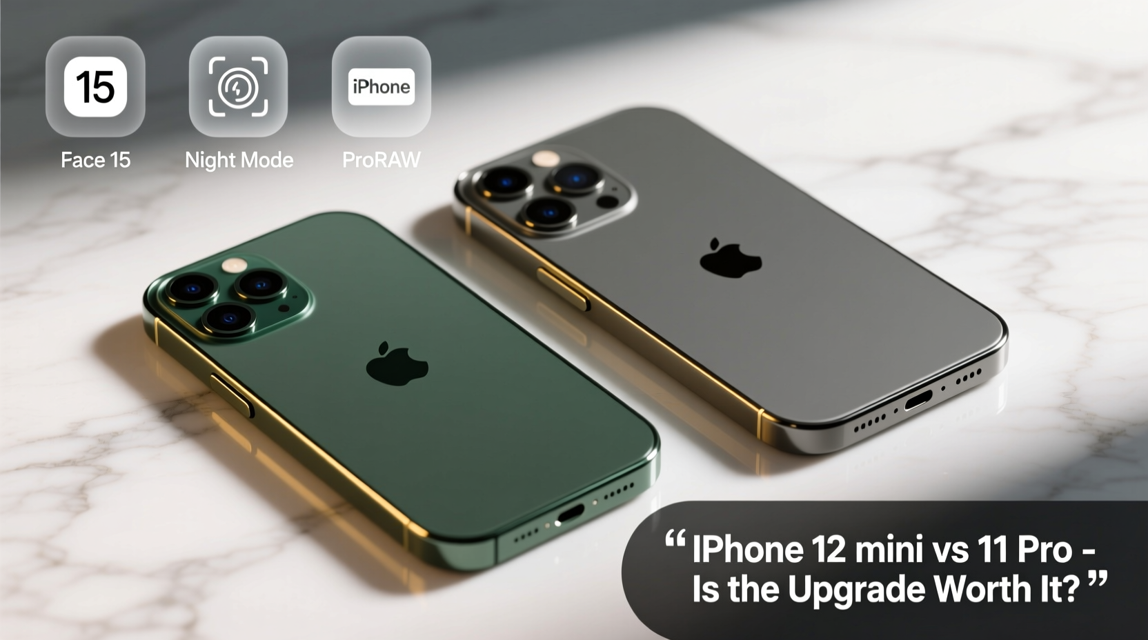 iphone 12 mini vs 11 pro is the newer one really worth the upgrade