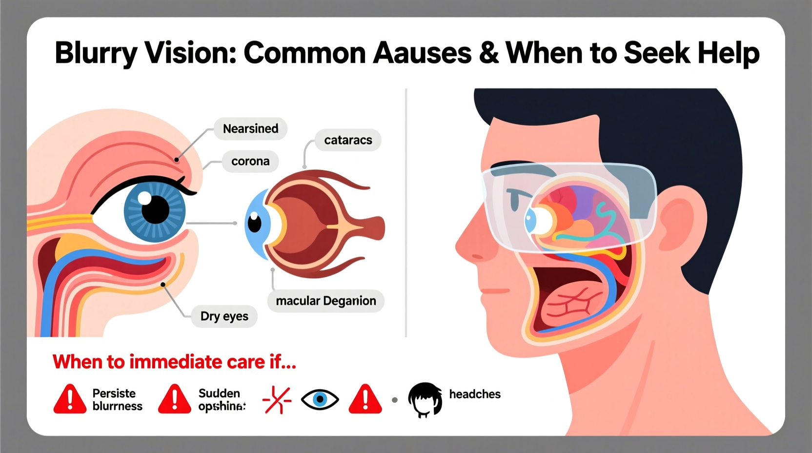 why is my vision blurry common causes when to worry