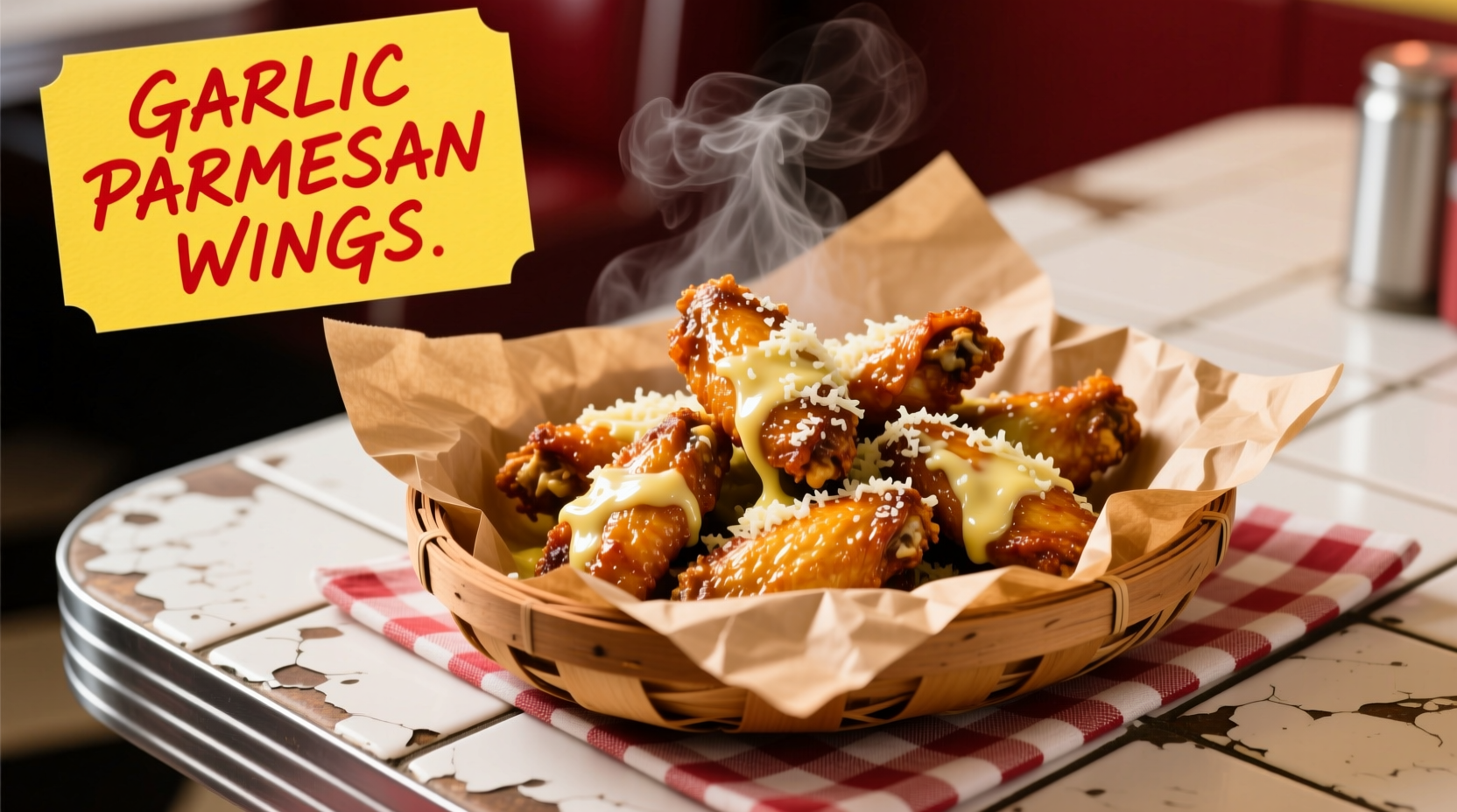 Perfect American Deli Garlic Parmesan Wings Recipe | Crispy & Flavorful