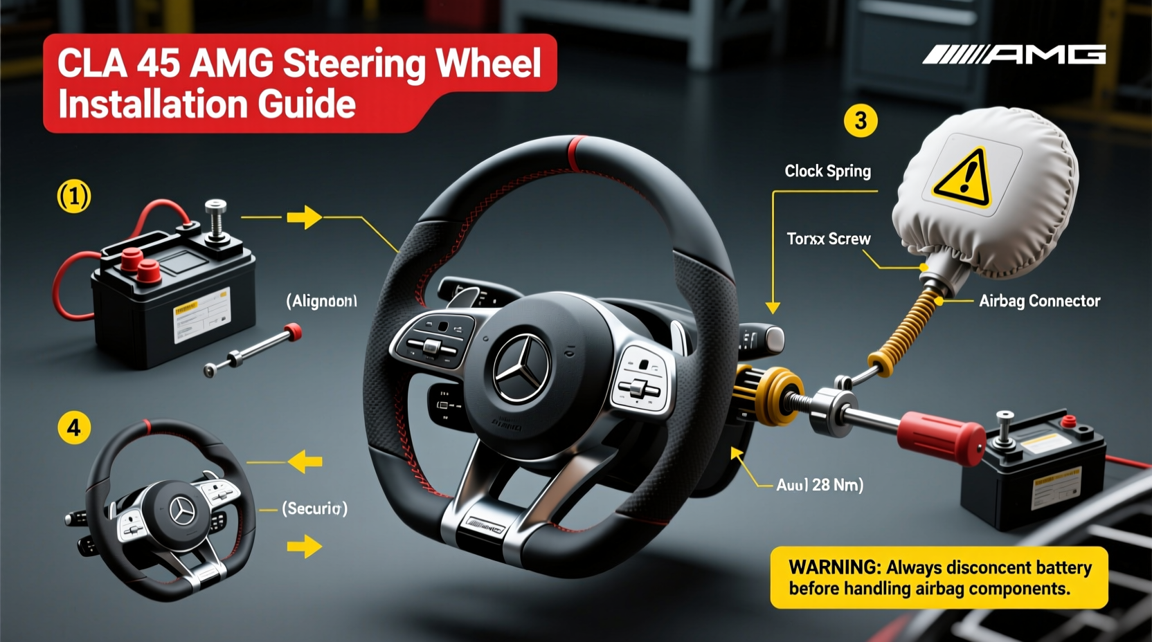 cla45amg flat bottom install