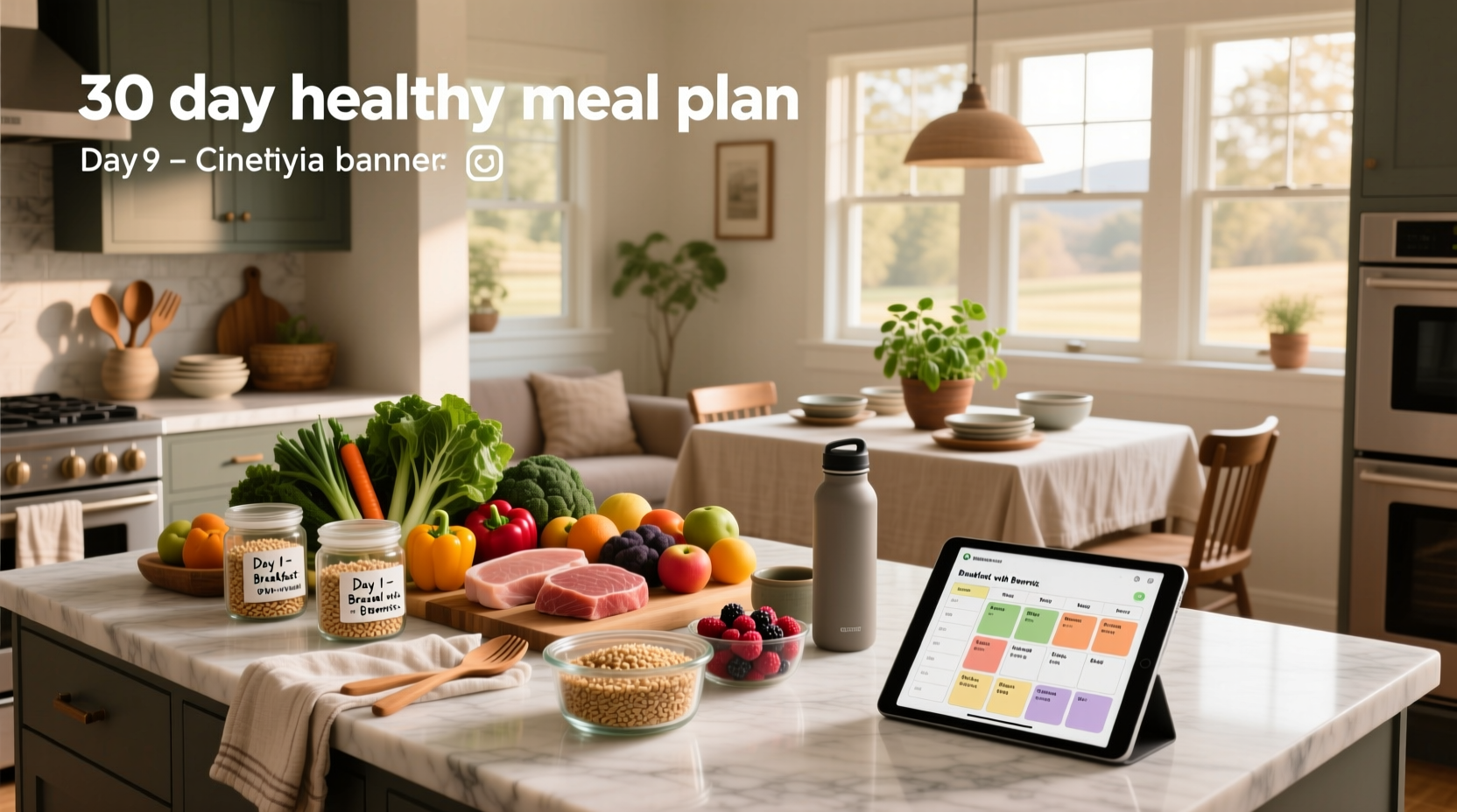 30 day healthy meal plan guide