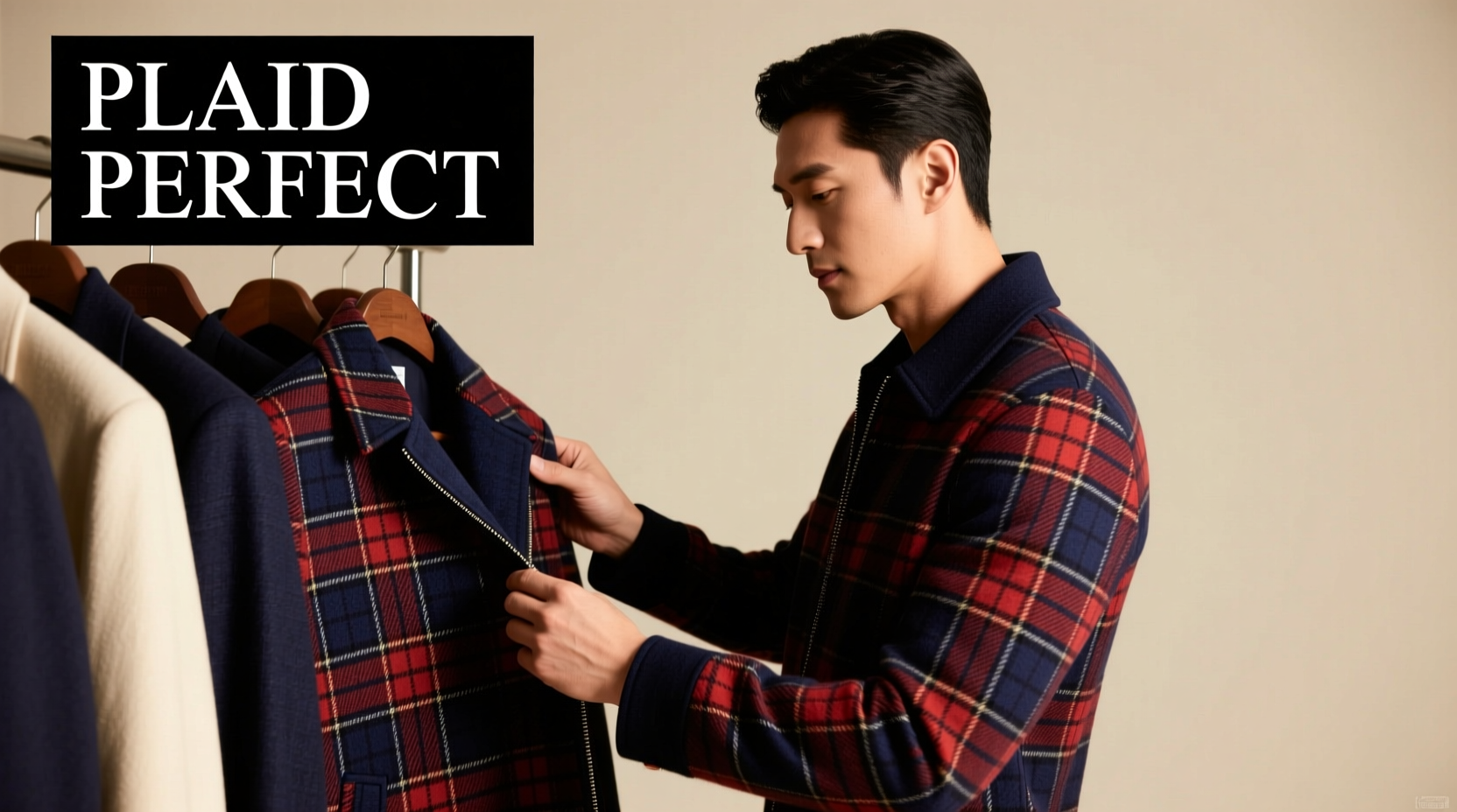 how to select the perfect plaid pattern for your jacket to enhance your style and fit