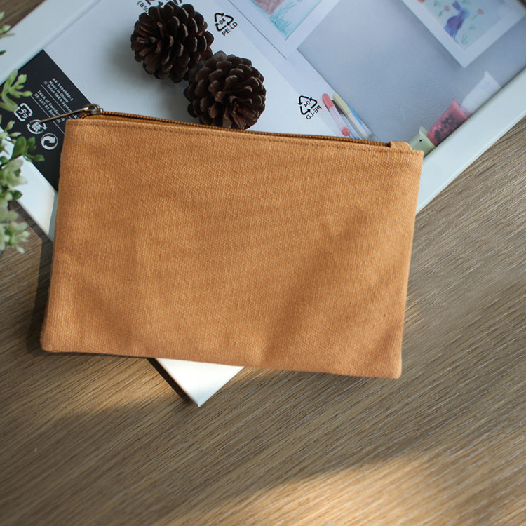 Top qualit&eacute; personnalis&eacute; &eacute;co beaut&eacute; sac cosm&eacute;tique toile maquillage sac pochette en coton fermeture &eacute;clair avec logo personnalis&eacute;