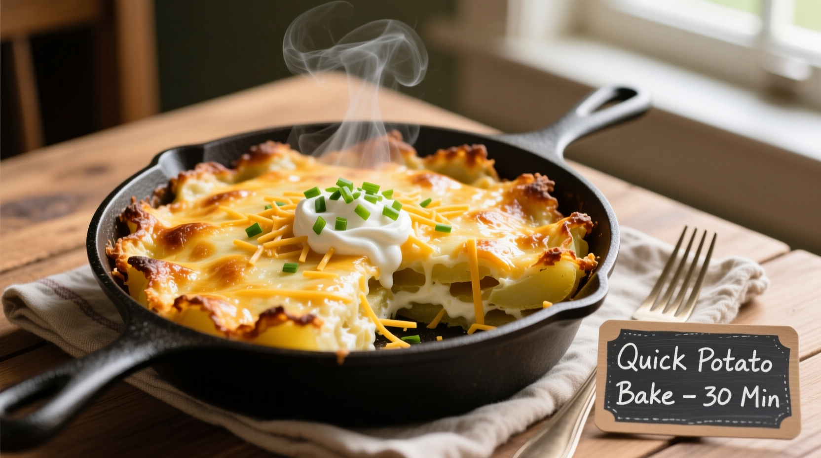 quick potato bake recipe