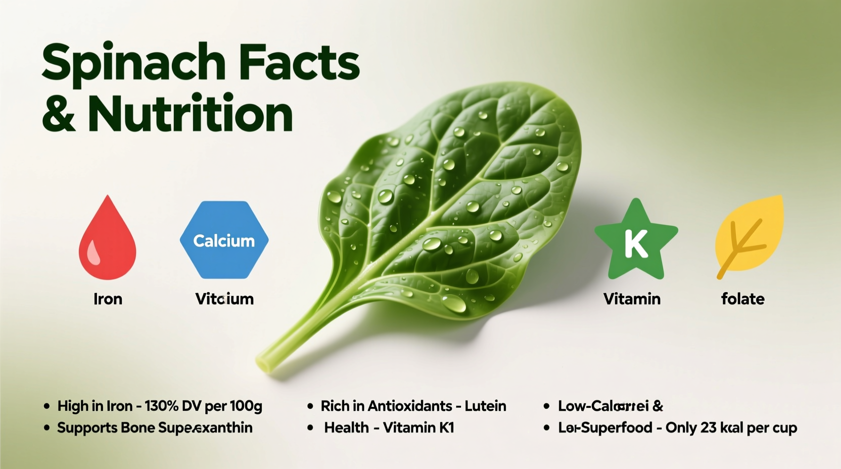 Spinach Nutrition Facts: Science-Backed Health Benefits Revealed