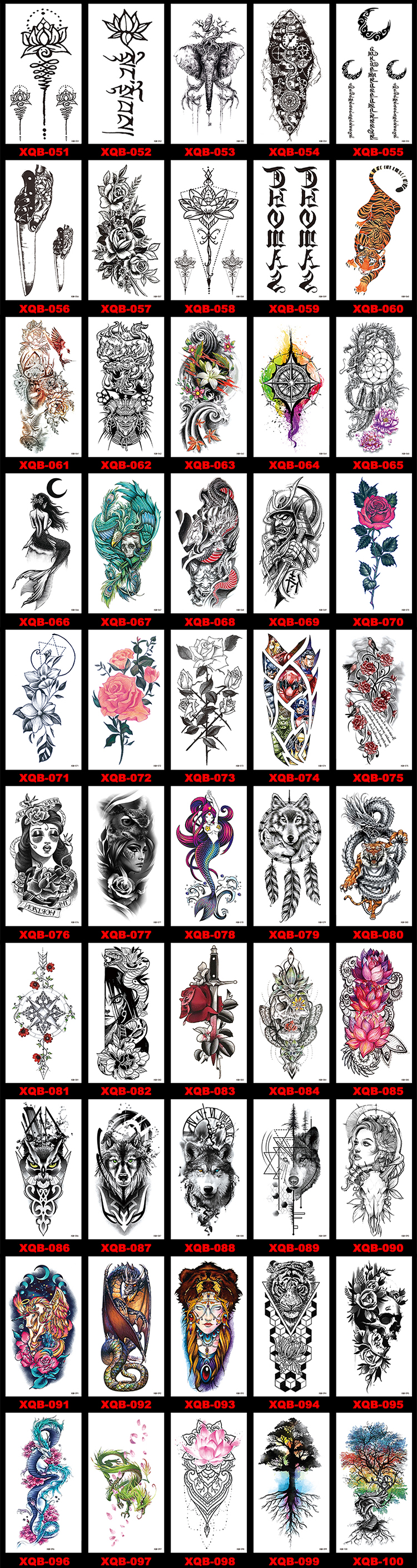 Make Your Own Logo Artwork Design Custom Temporary Sticker Tattoos