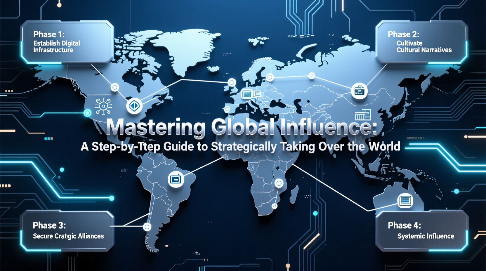 mastering global influence a step by step guide to strategically taking over the world