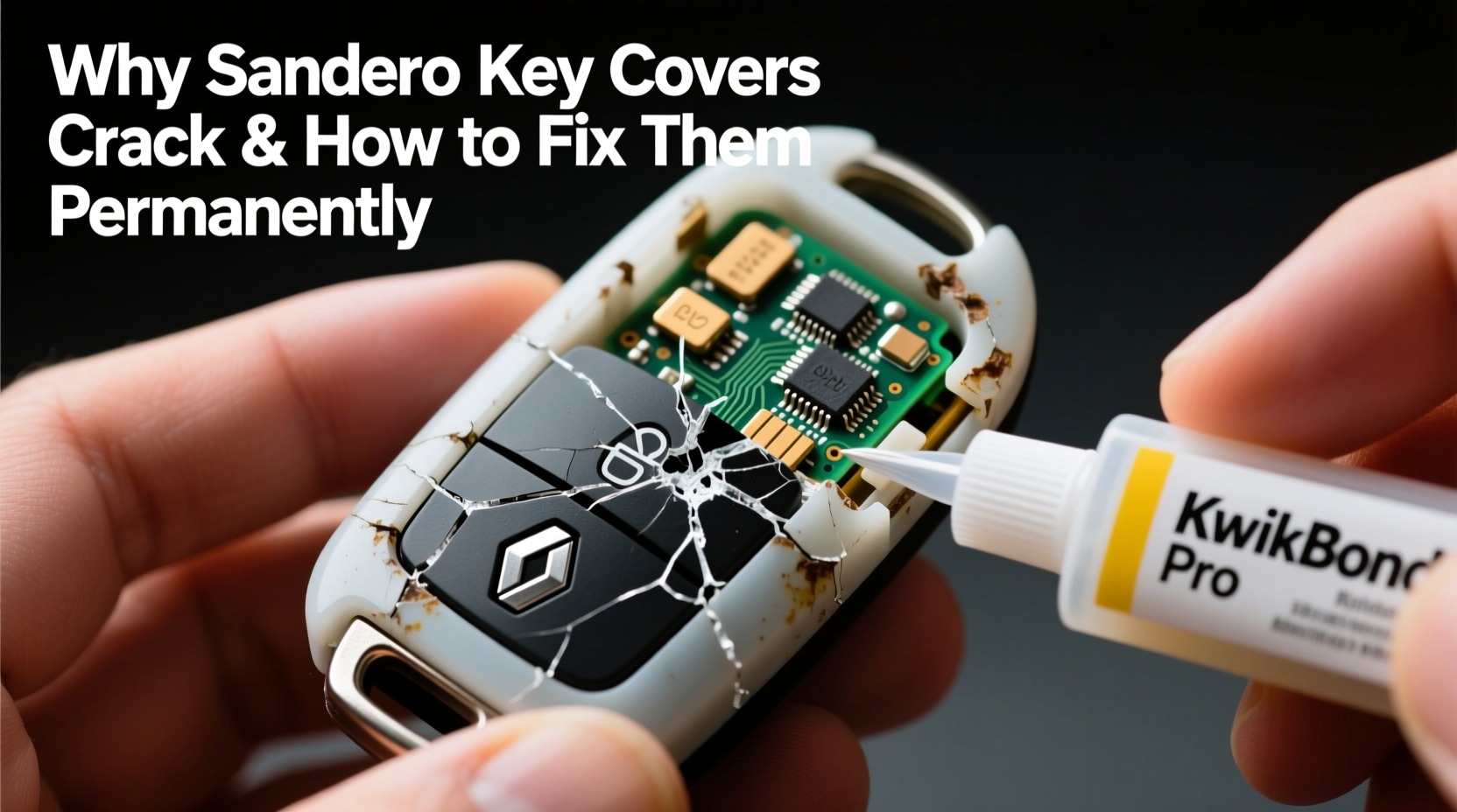 sandero key cover cracking