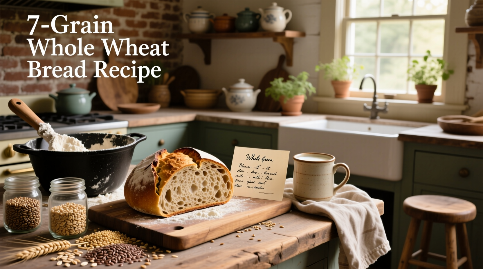 7 grain whole wheat bread recipe guide