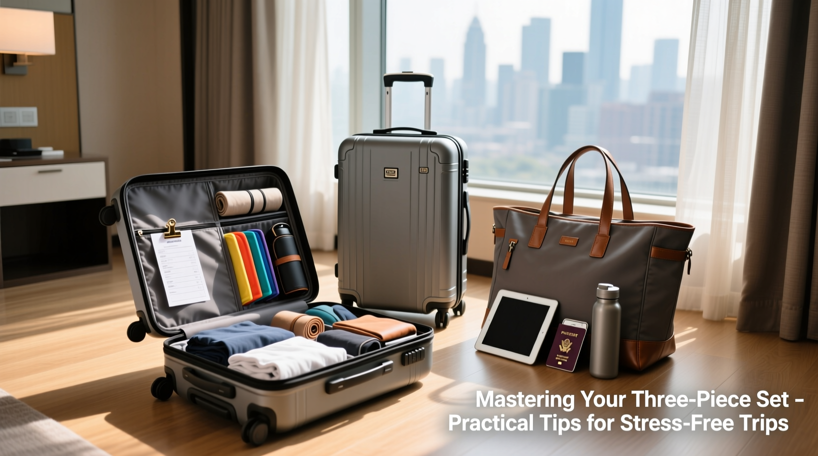mastering your three piece travel bag set practical tips for organized and stress free trips