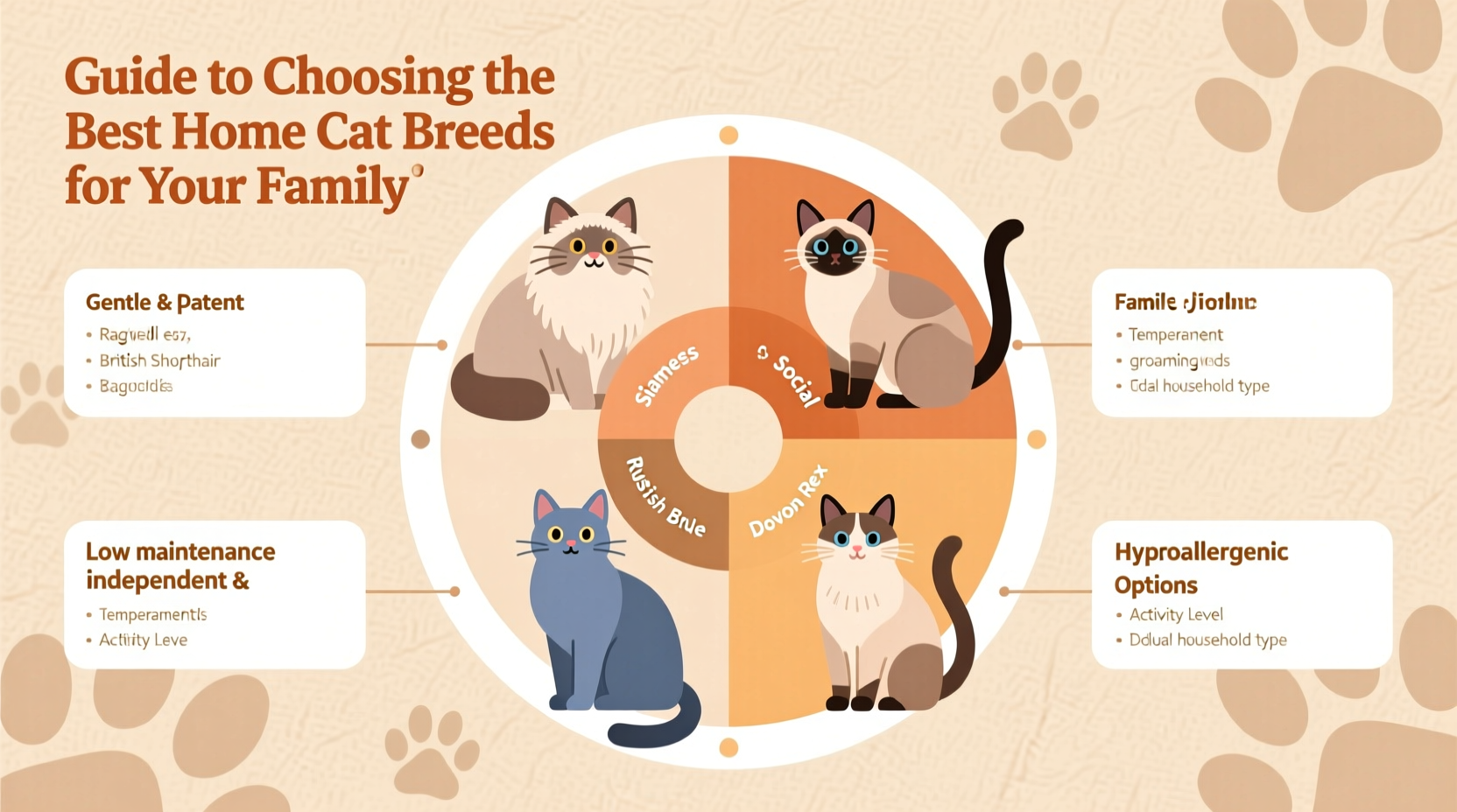 guide to choosing the best home cat breeds for your family