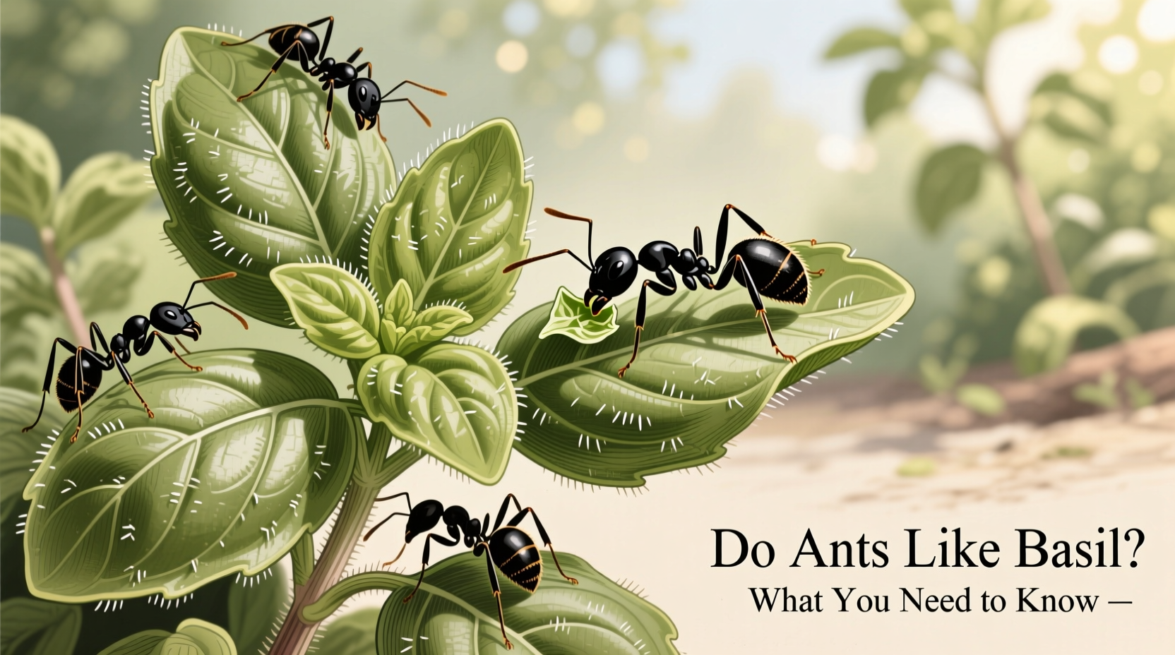 Do Ants Like Basil? What You Need to Know