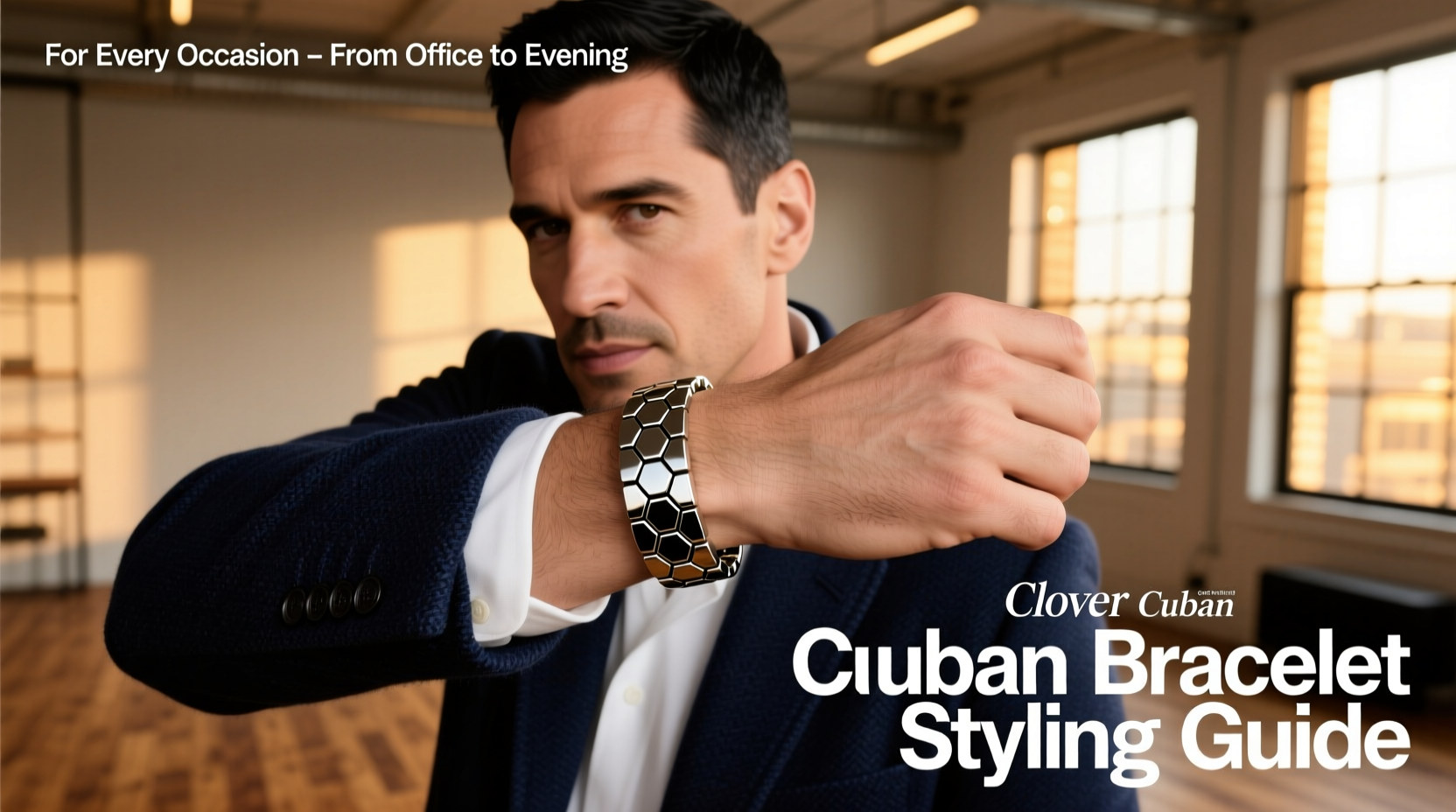 ultimate guide to styling a clover cuban bracelet for men tips for every occasion