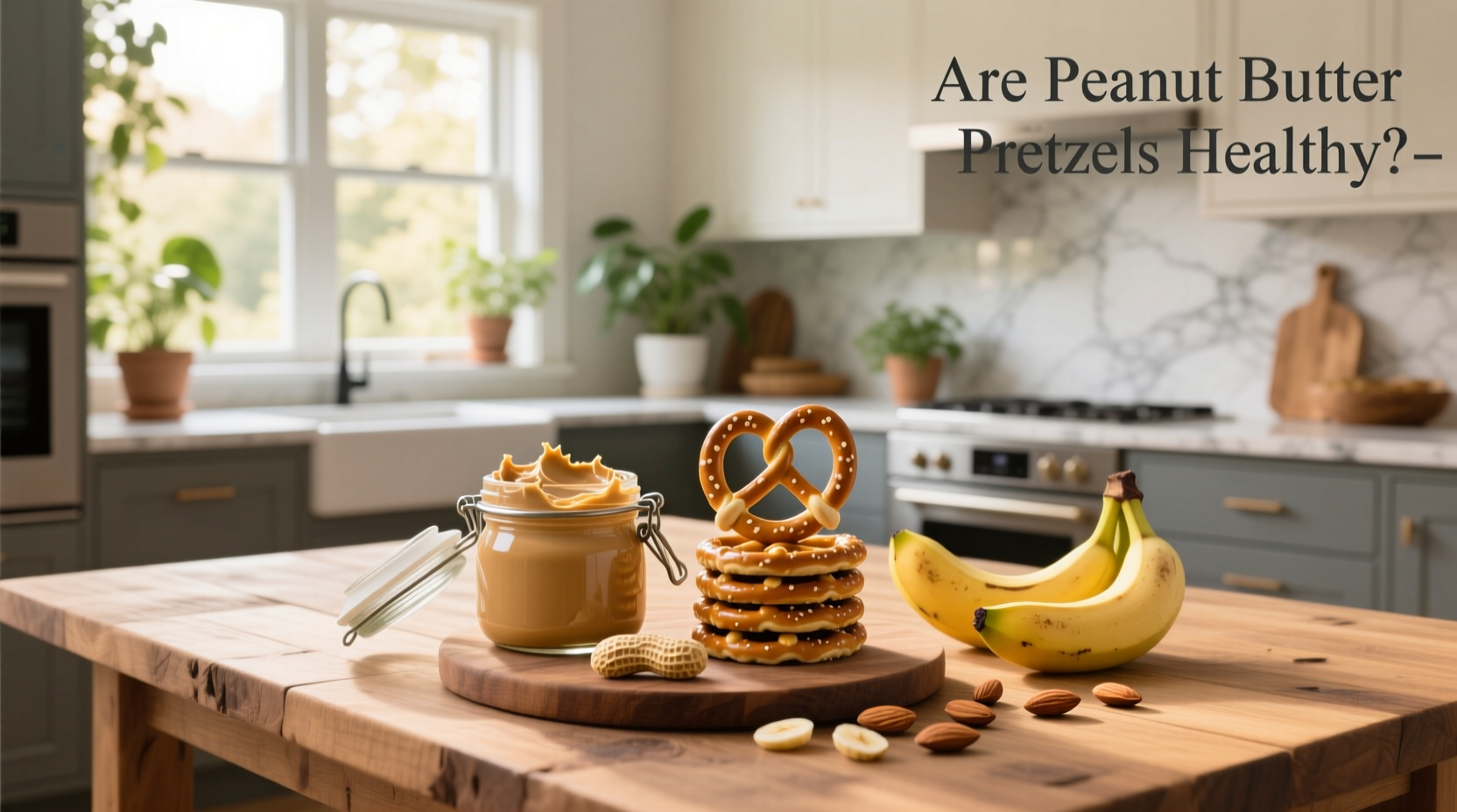 are peanut butter pretzels healthy