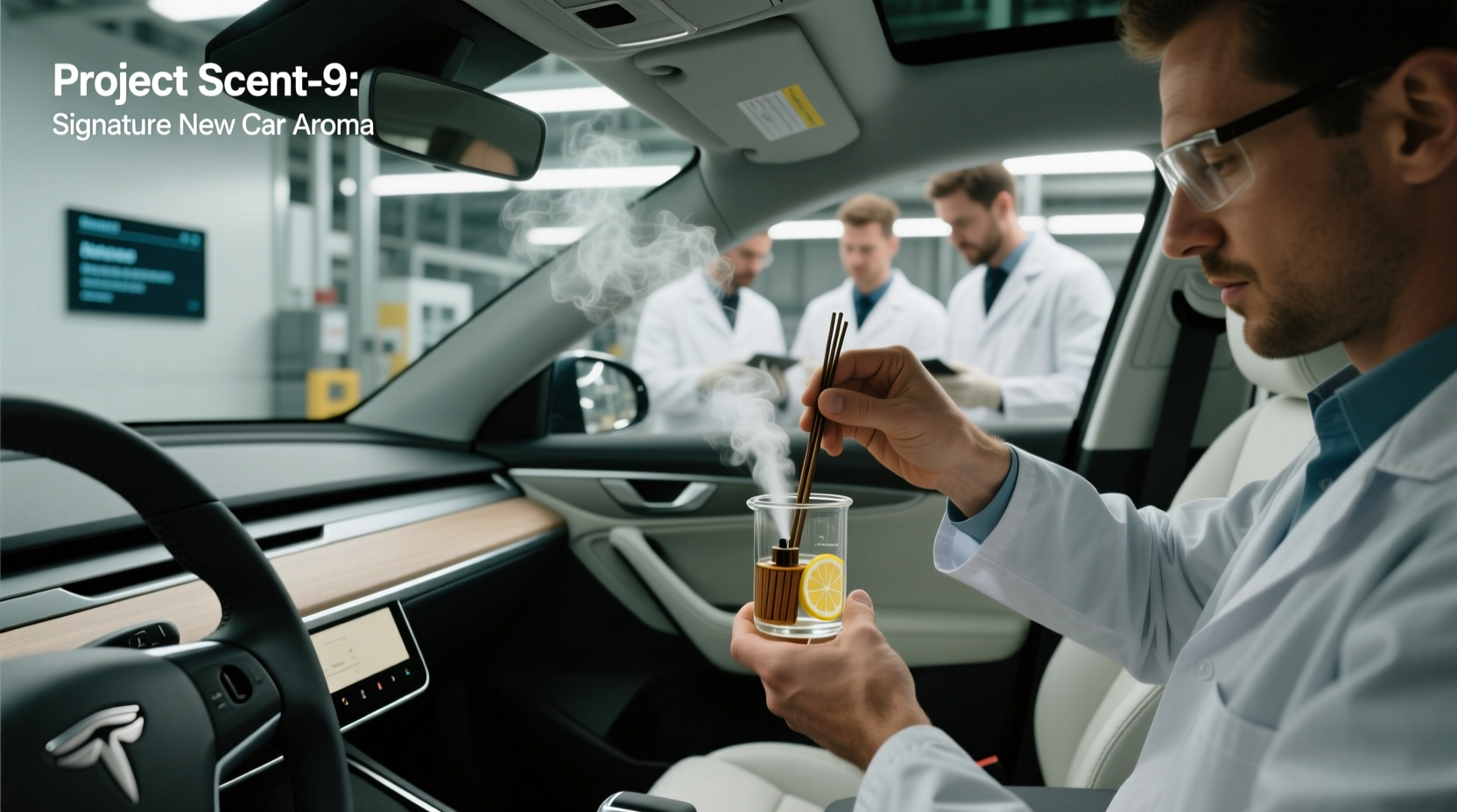 how do manufacturers make the new car smell