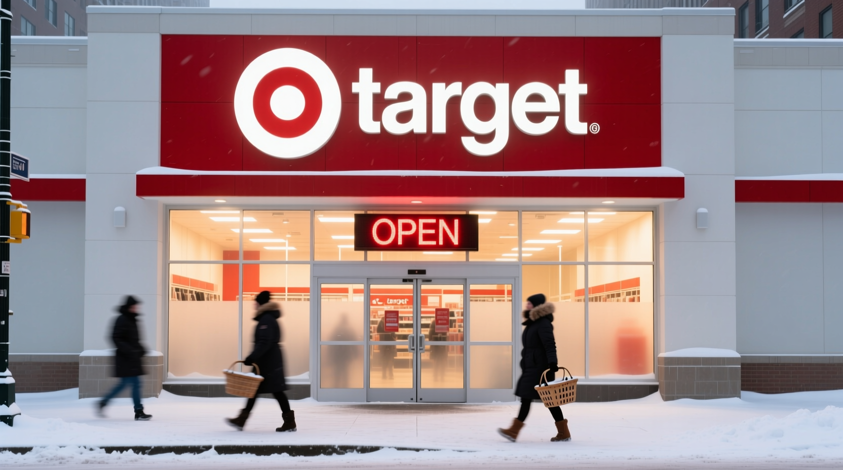 is target open on january 1