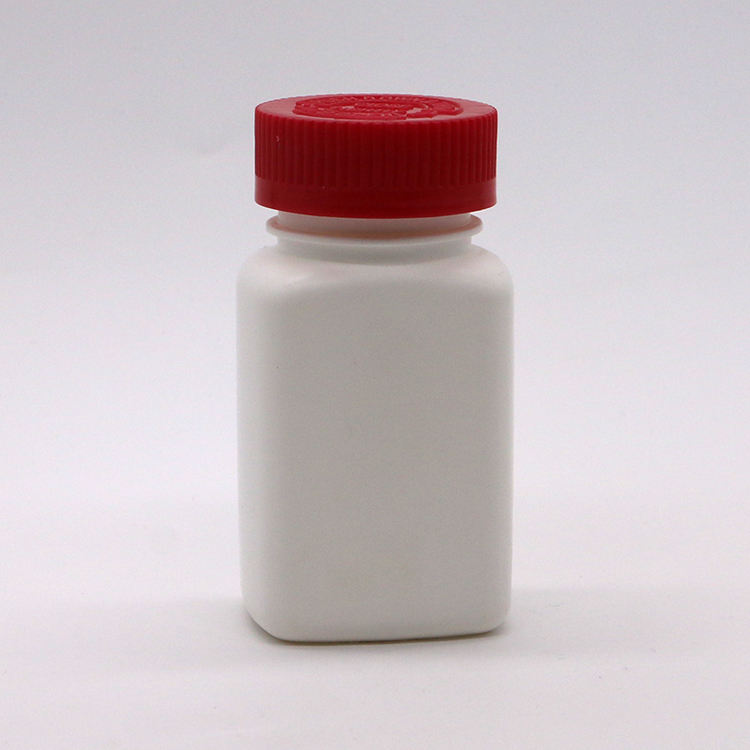 瓶塑料方形定制颜色空药丸瓶子容器固体粉末药瓶 - buy hdpe bottle