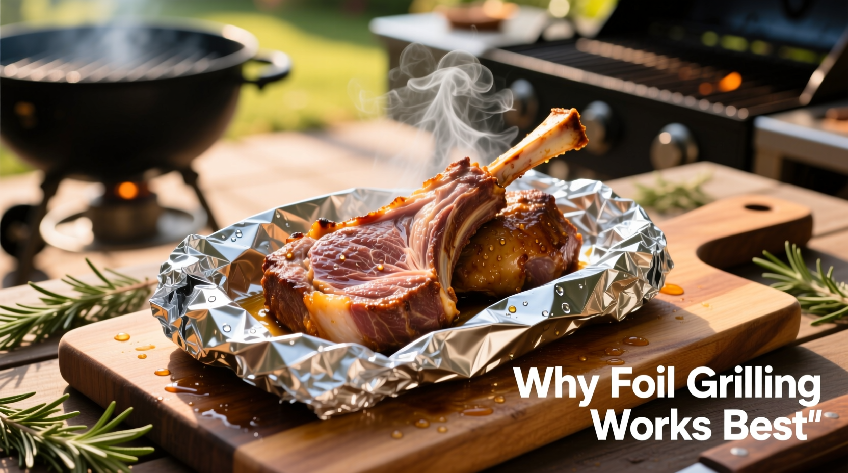 why grill lamb in foil juicy results best techniques