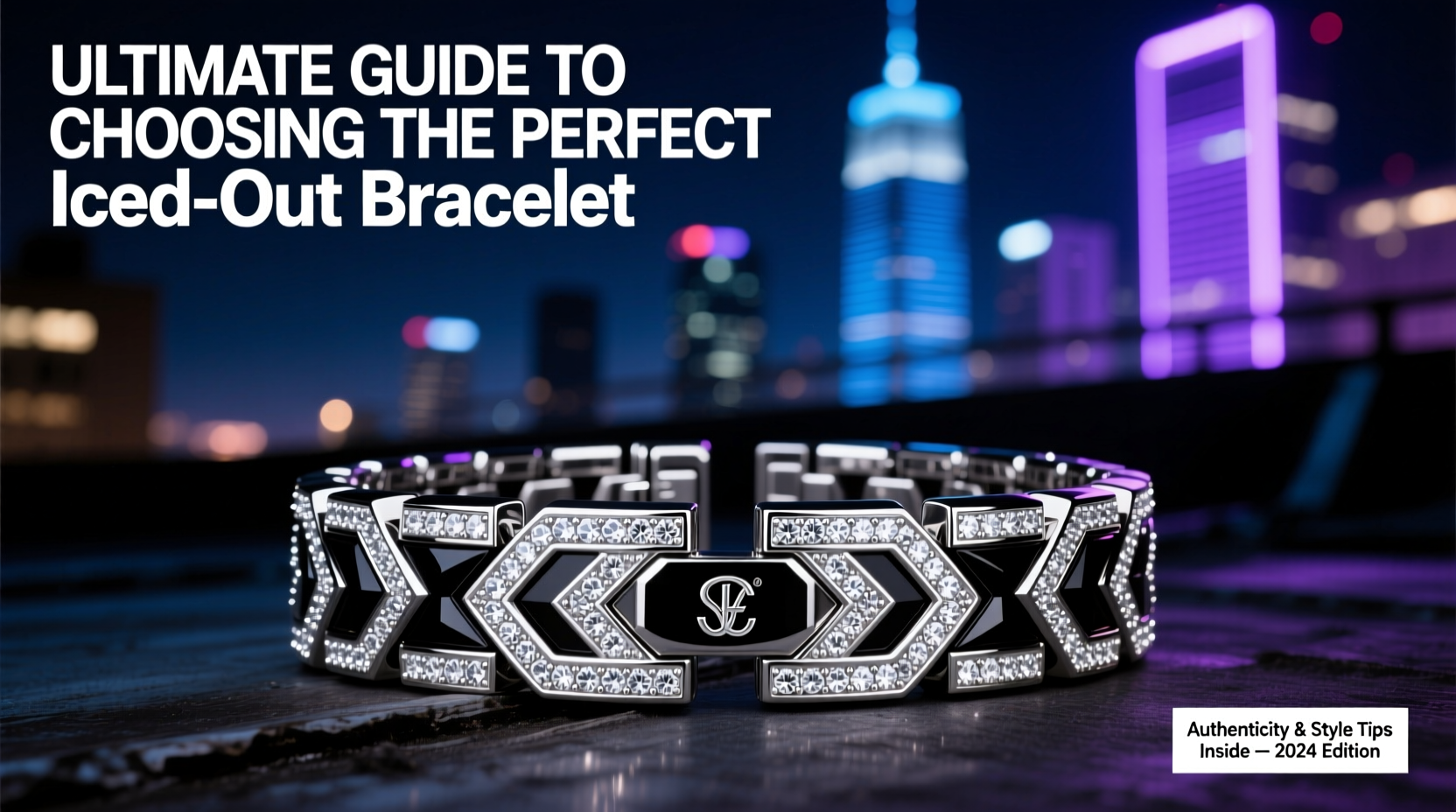 ultimate guide to choosing the perfect hip hop iced out bracelet for men style quality and authenticity tips