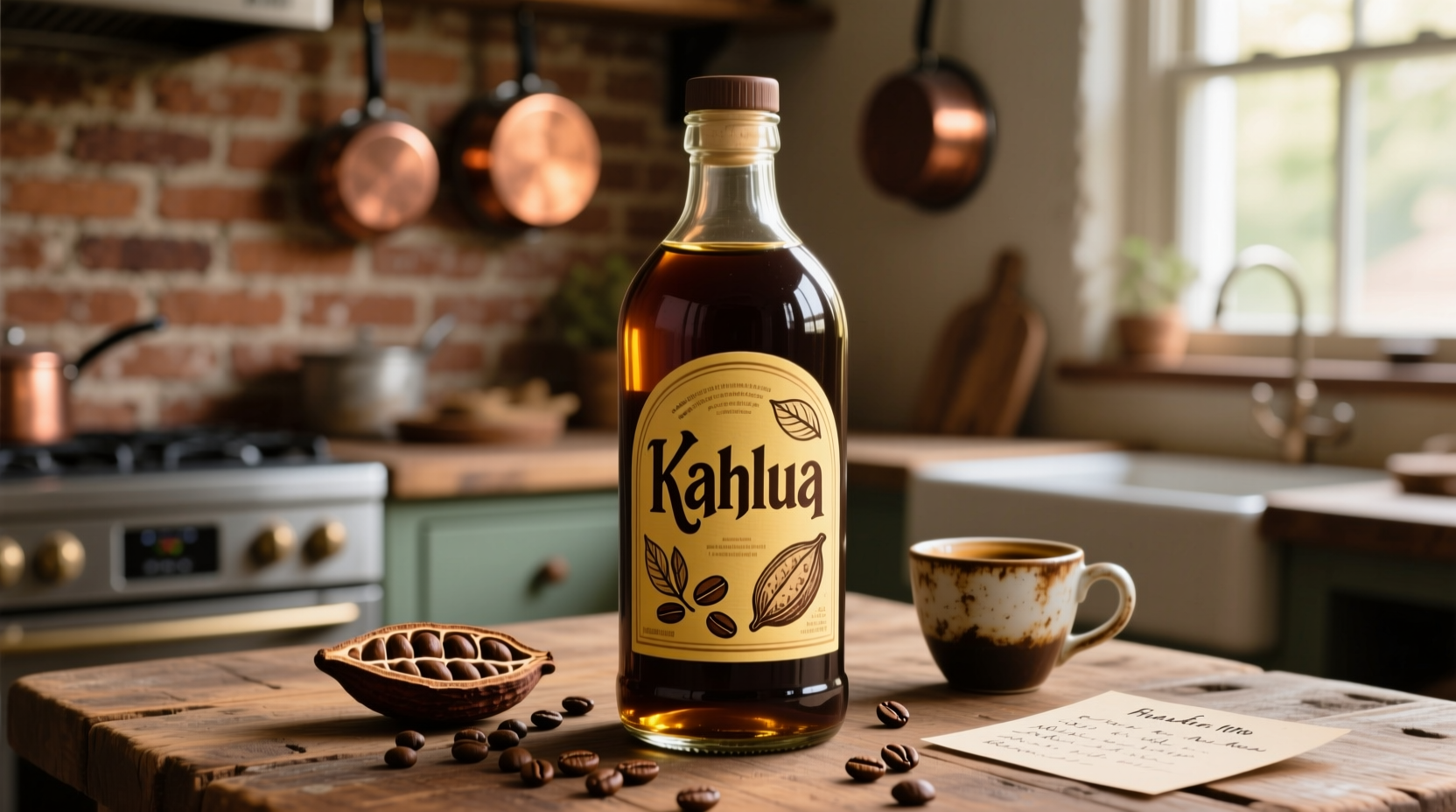 homemade kahlua liqueur