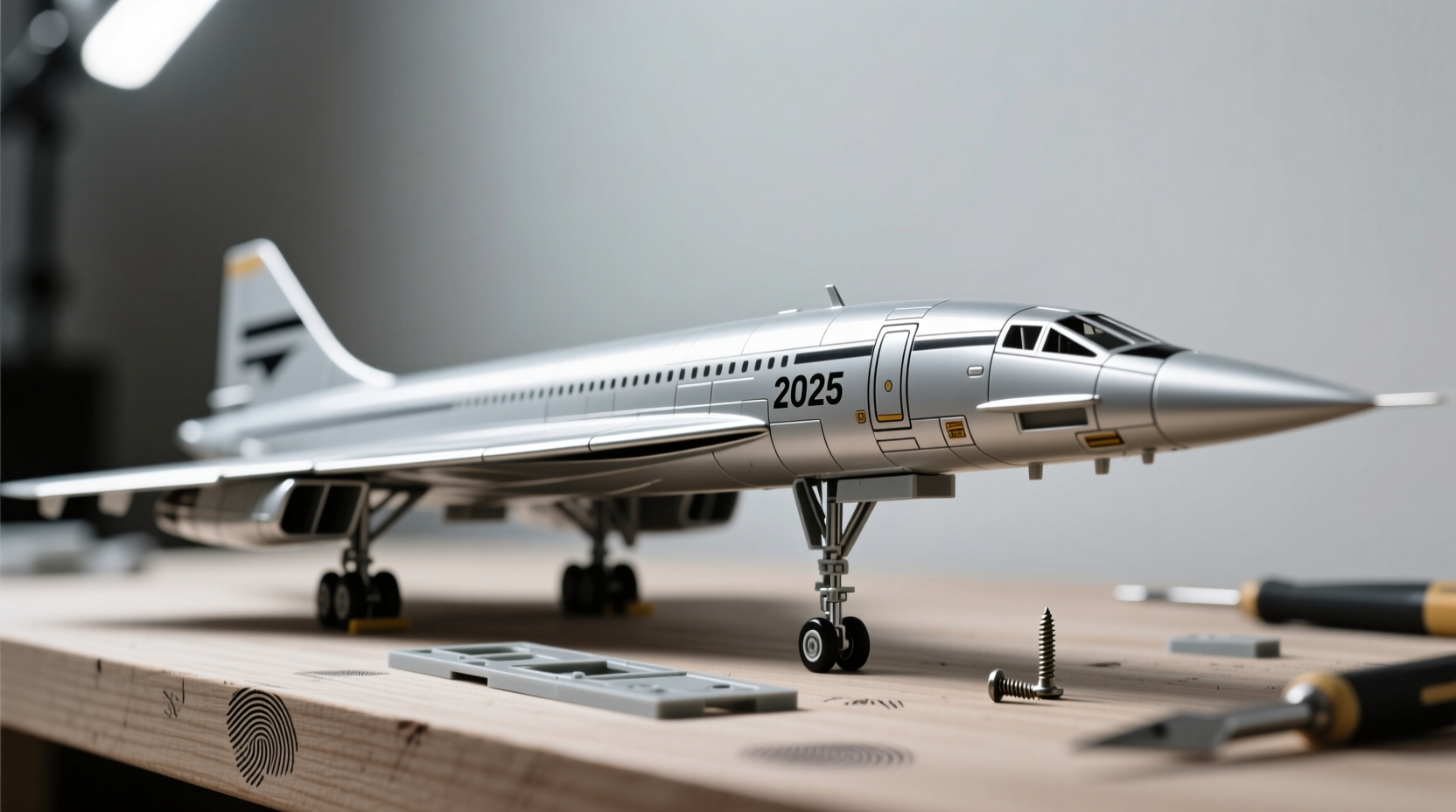 2025 holiday season Concorde model kit for aviation enthusiasts - builds memories not dust