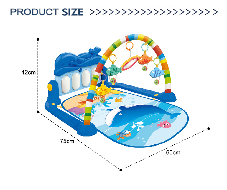 Chengji Wholesale Kids Toy OEM Factory China Electric Piano Baby Play Mats For 2021 Toys