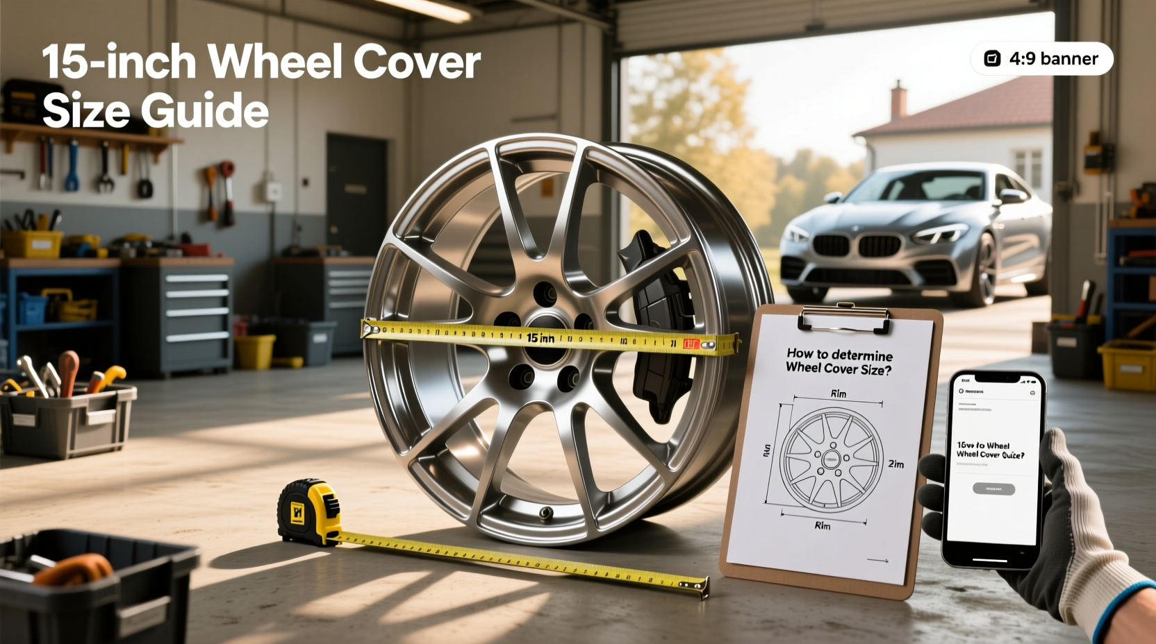 How to choose 15 inch wheel cover,How to determine wheel cover size?
