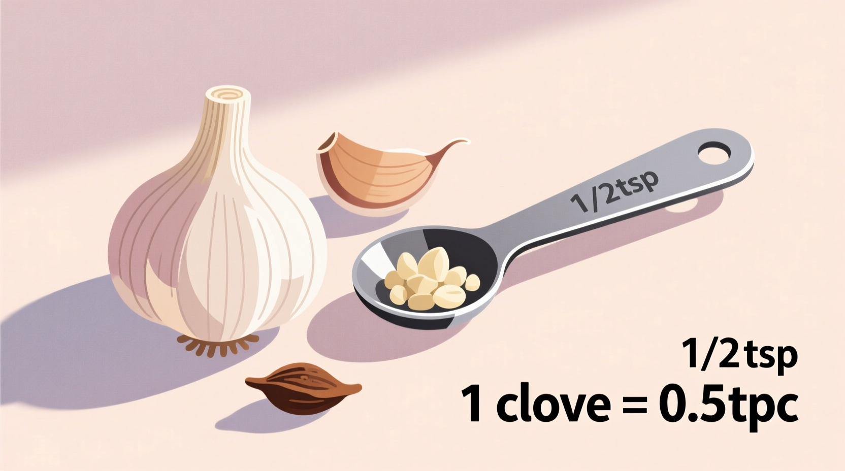 How Many Teaspoons in 1 Garlic Clove: Exact Conversion Chart