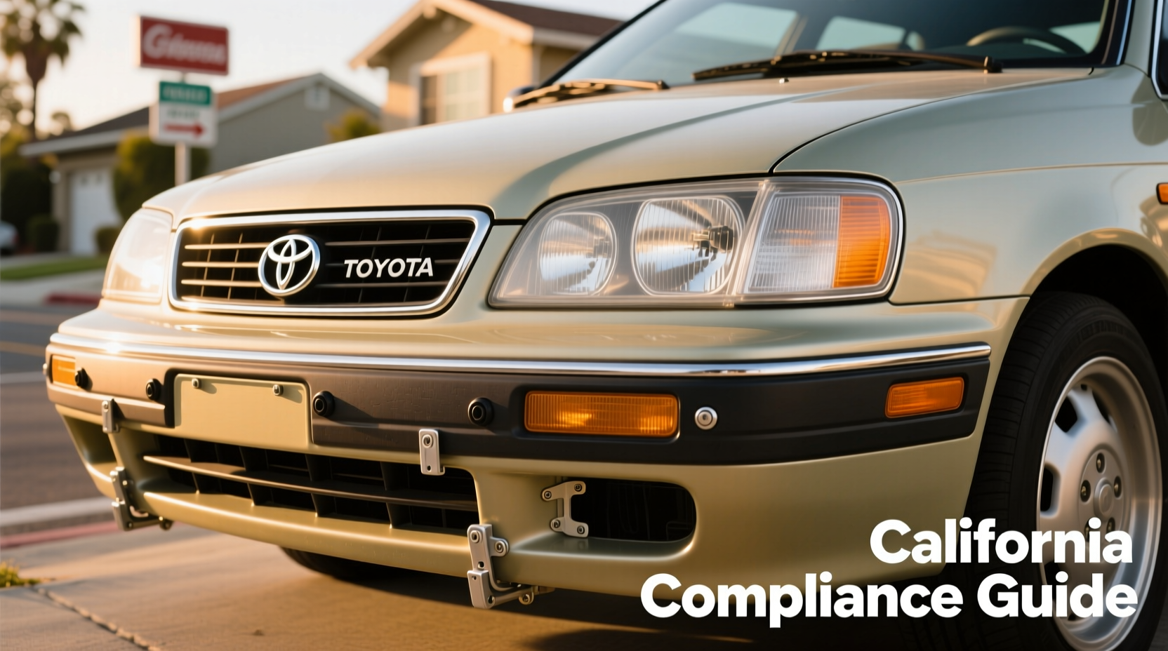 corolla 2007 fog lights ca compliance