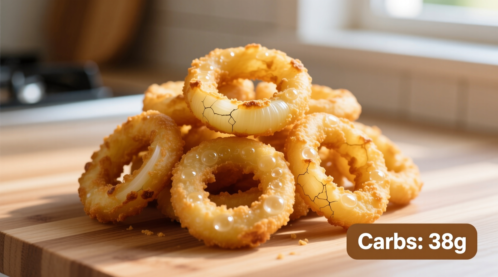 onion rings carbs