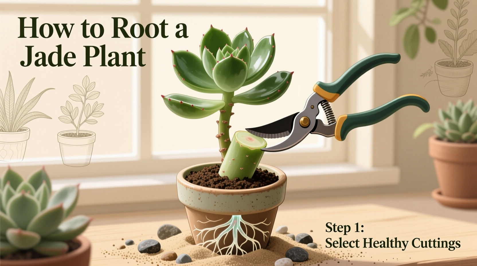 how do i root a jade plant