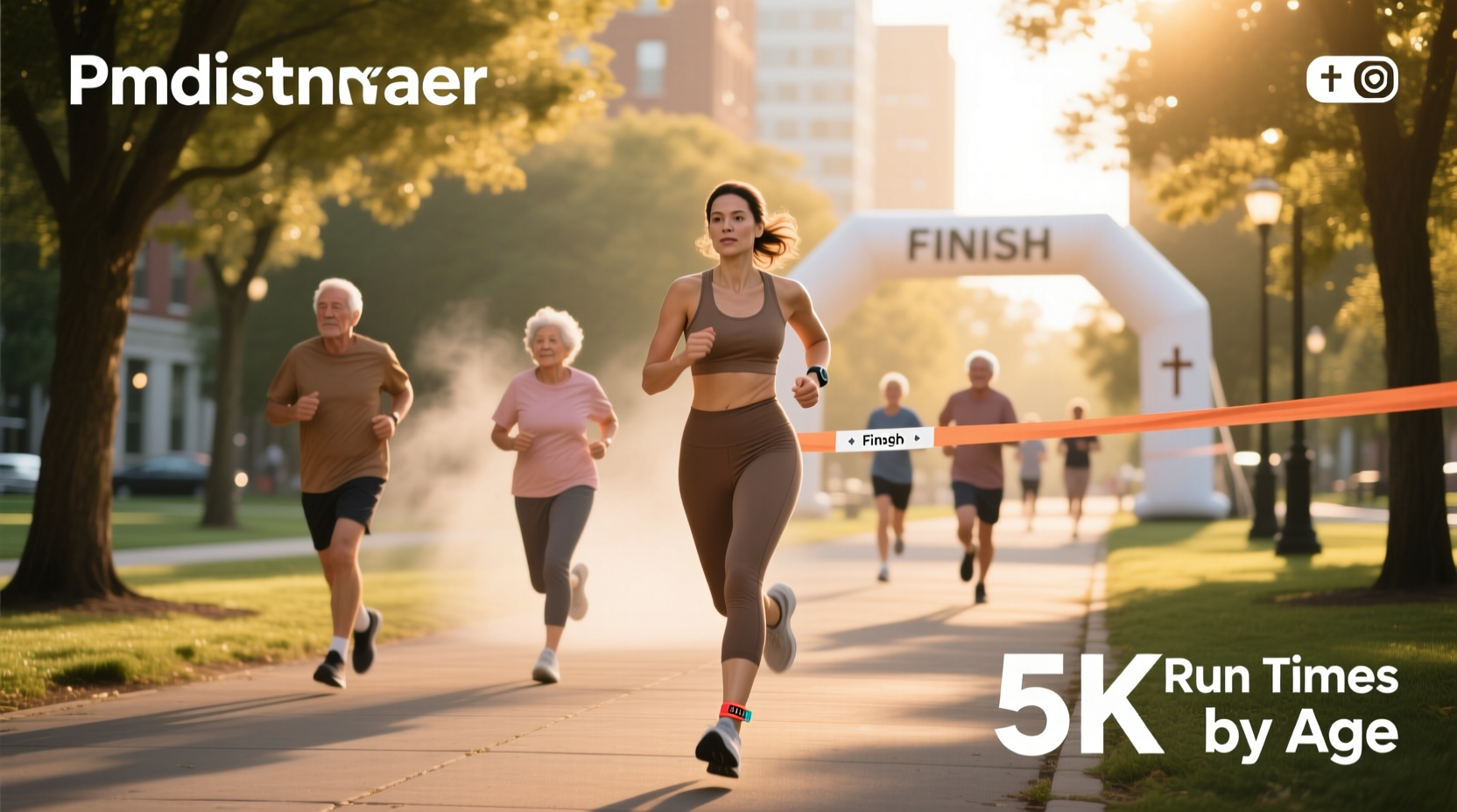 5k run times by age what's good