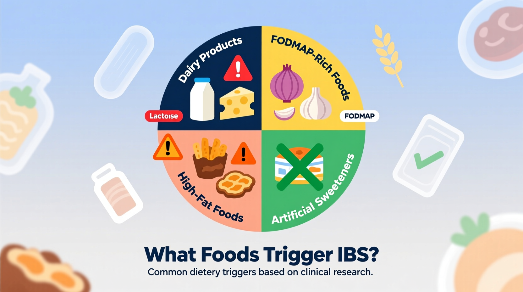 IBS Food Triggers: Top Evidence-Based Culprits Revealed