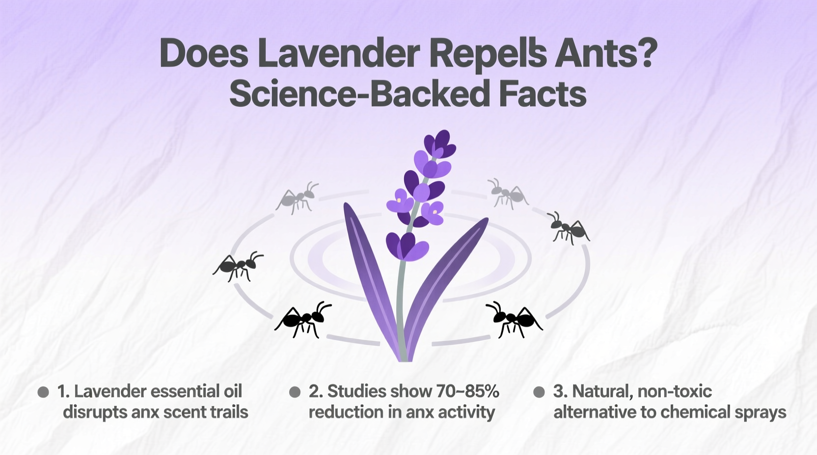 does lavender repel ants