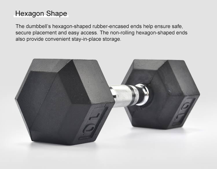 Hand Weights Heavy Rack Hex Dumbbell Set